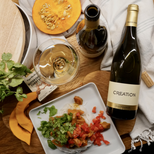 Box: Chardonnay, Viognier & Curry